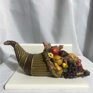 WMG 2012 Collections Etc. Color Changing Cornucopia Decorative Figurine